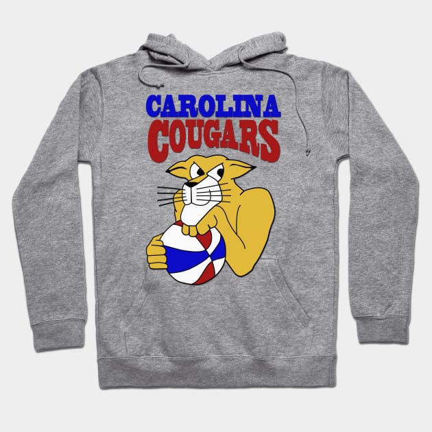 DEFUNCT - CAROLINA COUGARS Hoodie by LocalZonly